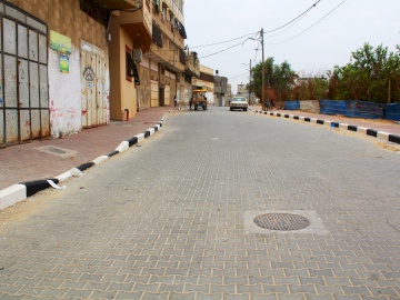 مشروع تطوير شارع الشرفا وشارع حبوش في حي التفاح