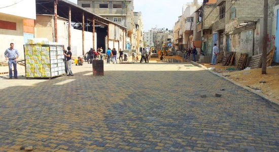 تطوير شارع السكة من شارع بغداد وحتى شارع الشعف