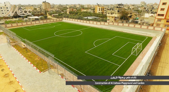 Construction of Al Zaitoun Playground and Garden 