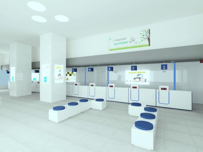 إعادة تأهيل مركز بيع غزة – شركة الاتصالات الفلسطينية