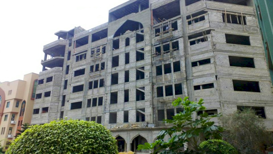 Reconstruction of a laboratory building at the Islamic University – GAZA