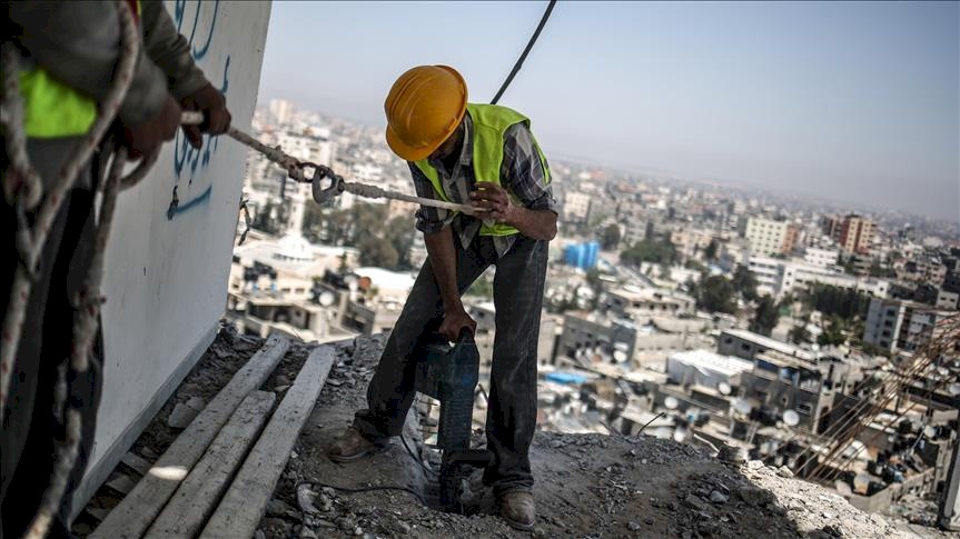 The Removal of the Rubble of Homes in Jabaliya